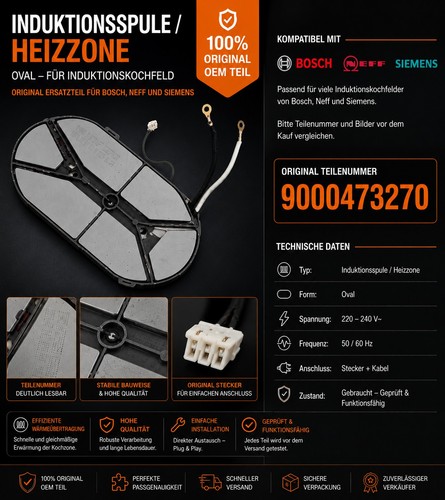 Induktionsspule heizzone - induktionsspule, /