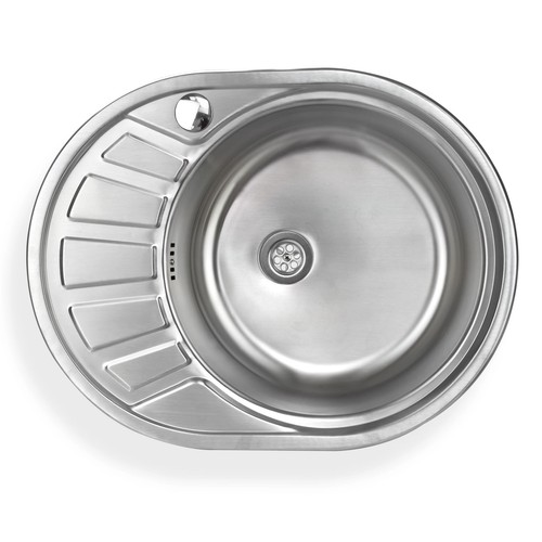 Einbauspülbecken chrom oval - einbauspülbecken,