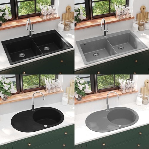 Granitspüle einzelbecken oval - granitspüle,